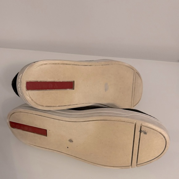 Prada Suede Sneakers Slides - Picture 6 of 6